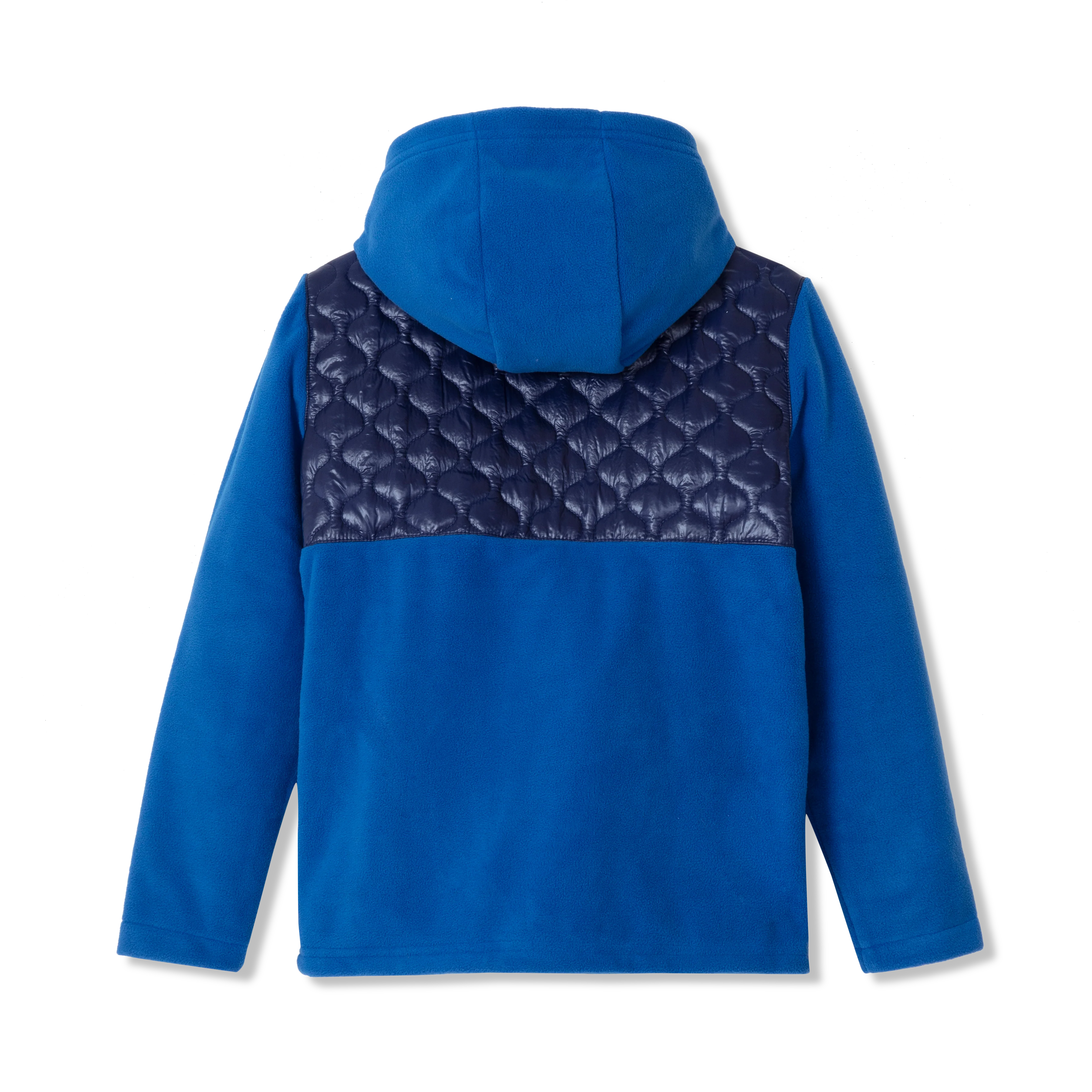 Kids Quest Fleece Mixed Media Hooded Jacket