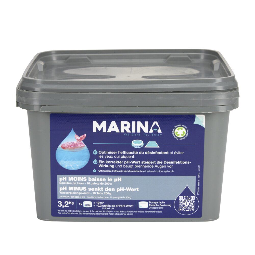 PH moins granulés 3,2kg