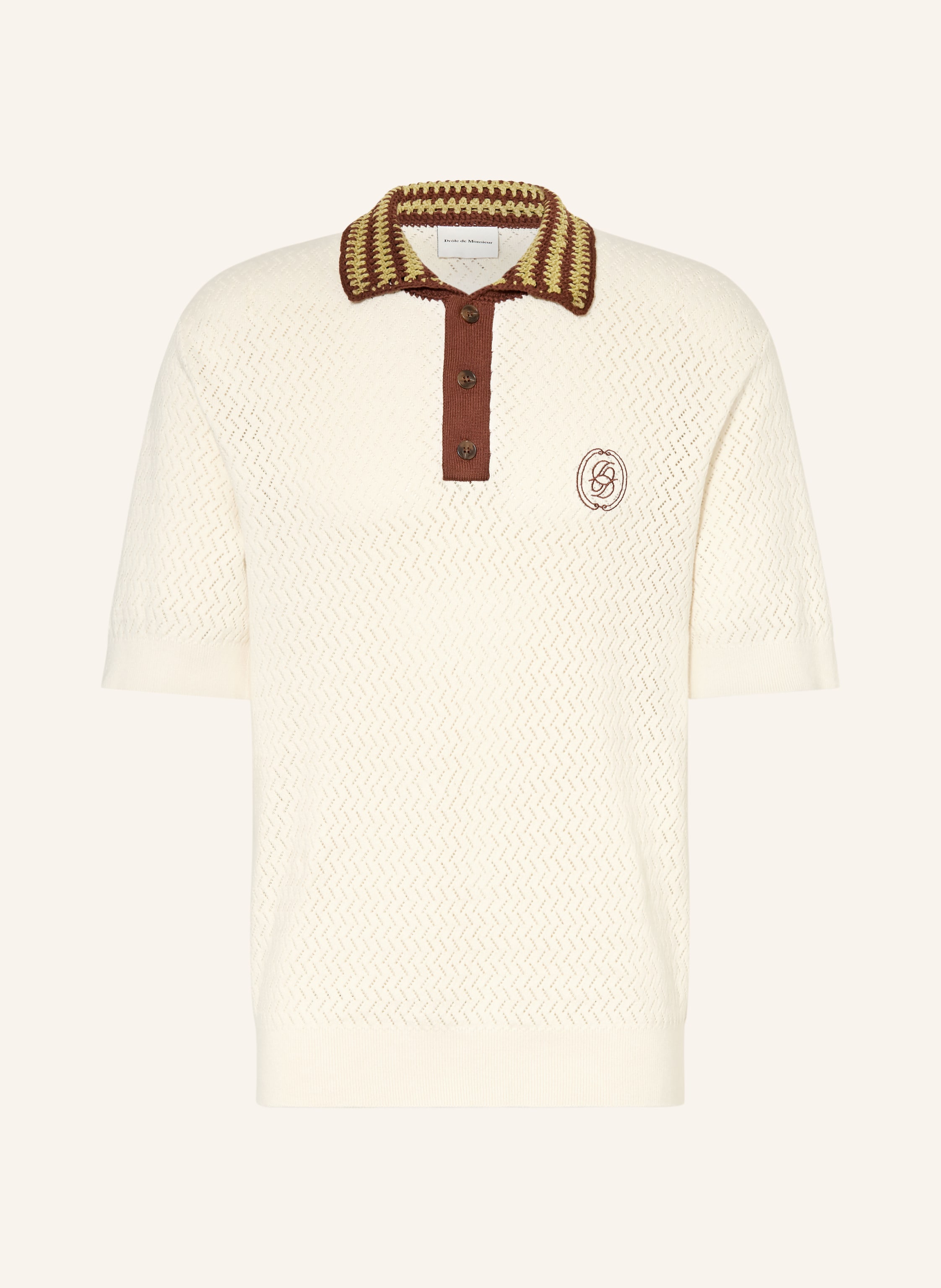 DRÔLE DE MONSIEUR Strick-Poloshirt