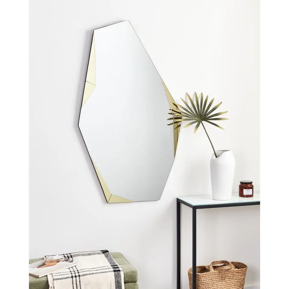 ARGUEL - Wandspiegel - Goud - 68 x 120 cm - Glas