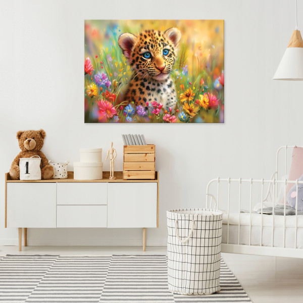 Obraz Zwierzęta Kolorowy Na Płótnie Dla Dzieci 60x40