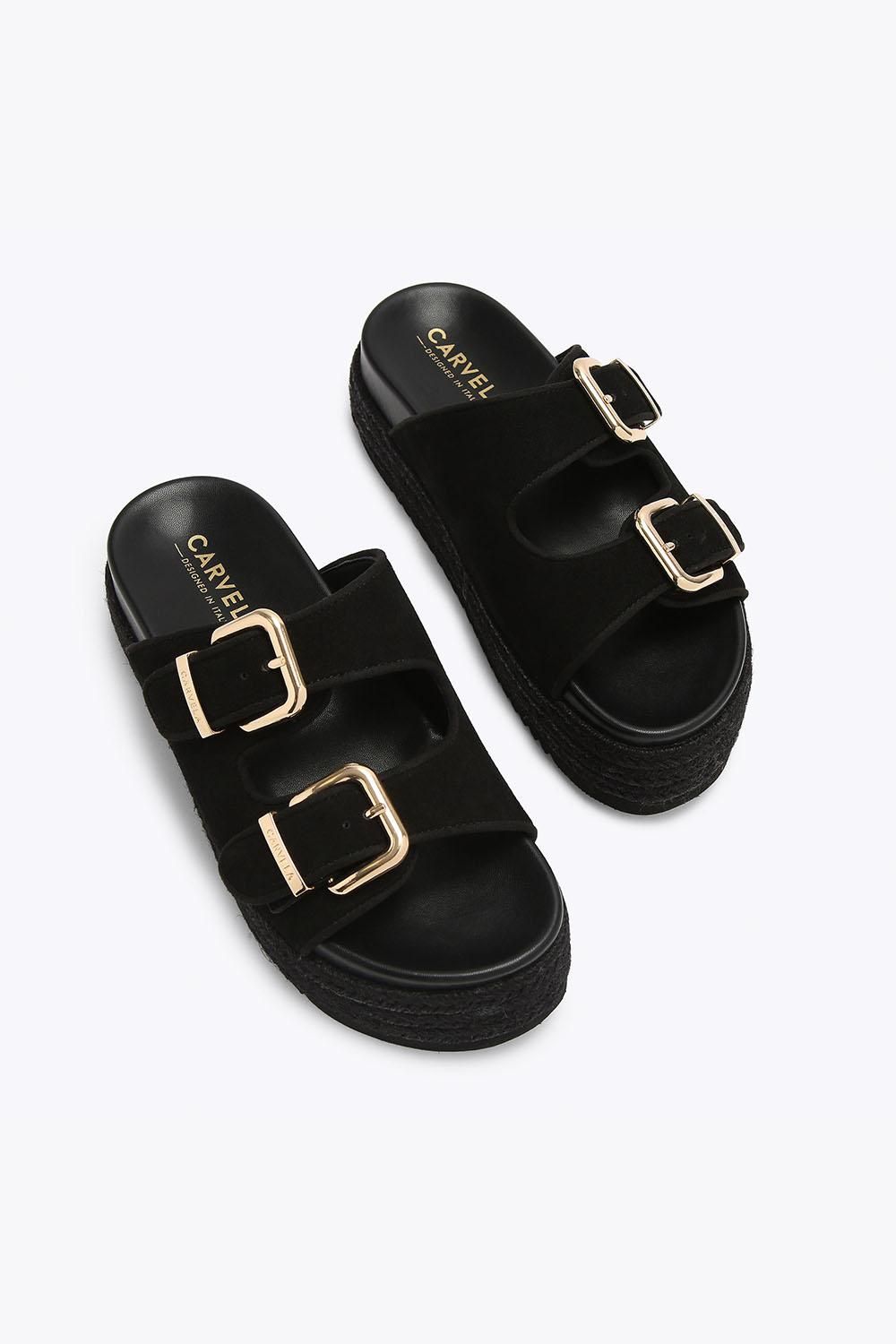Carvela Perla Flatform' Fabric Sandals