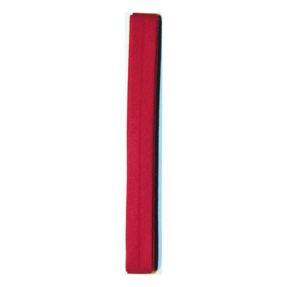 Scarlet Poly Cotton Bias Binding 12mm x 2.5m