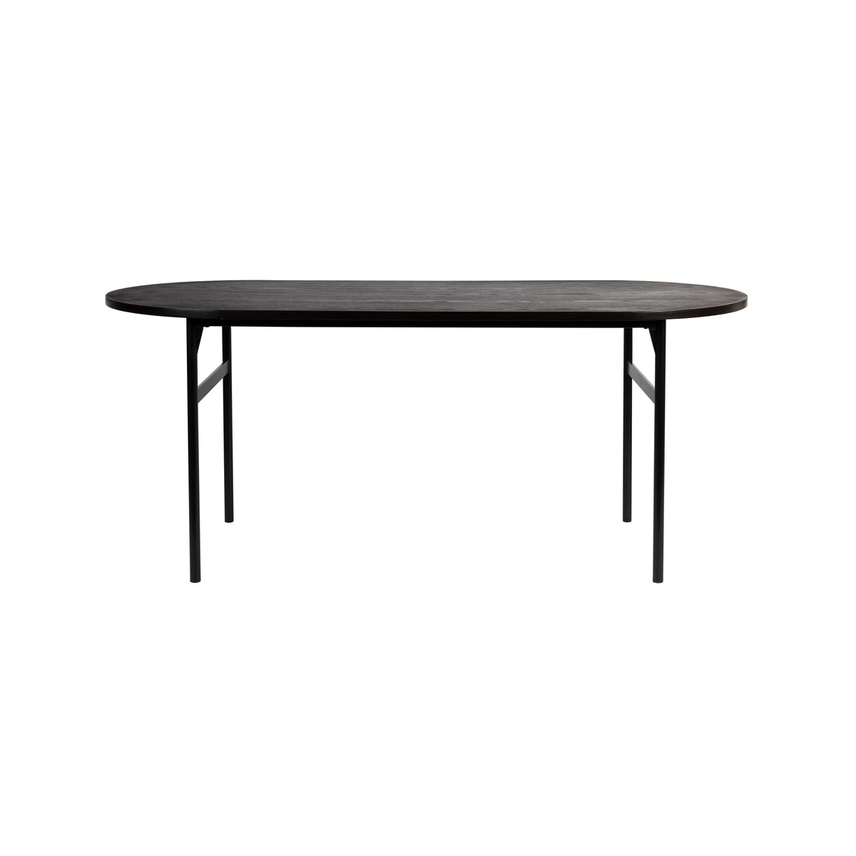 Housecraft Living Marcio Eetkamertafel Hout 180x80 cm Zwart