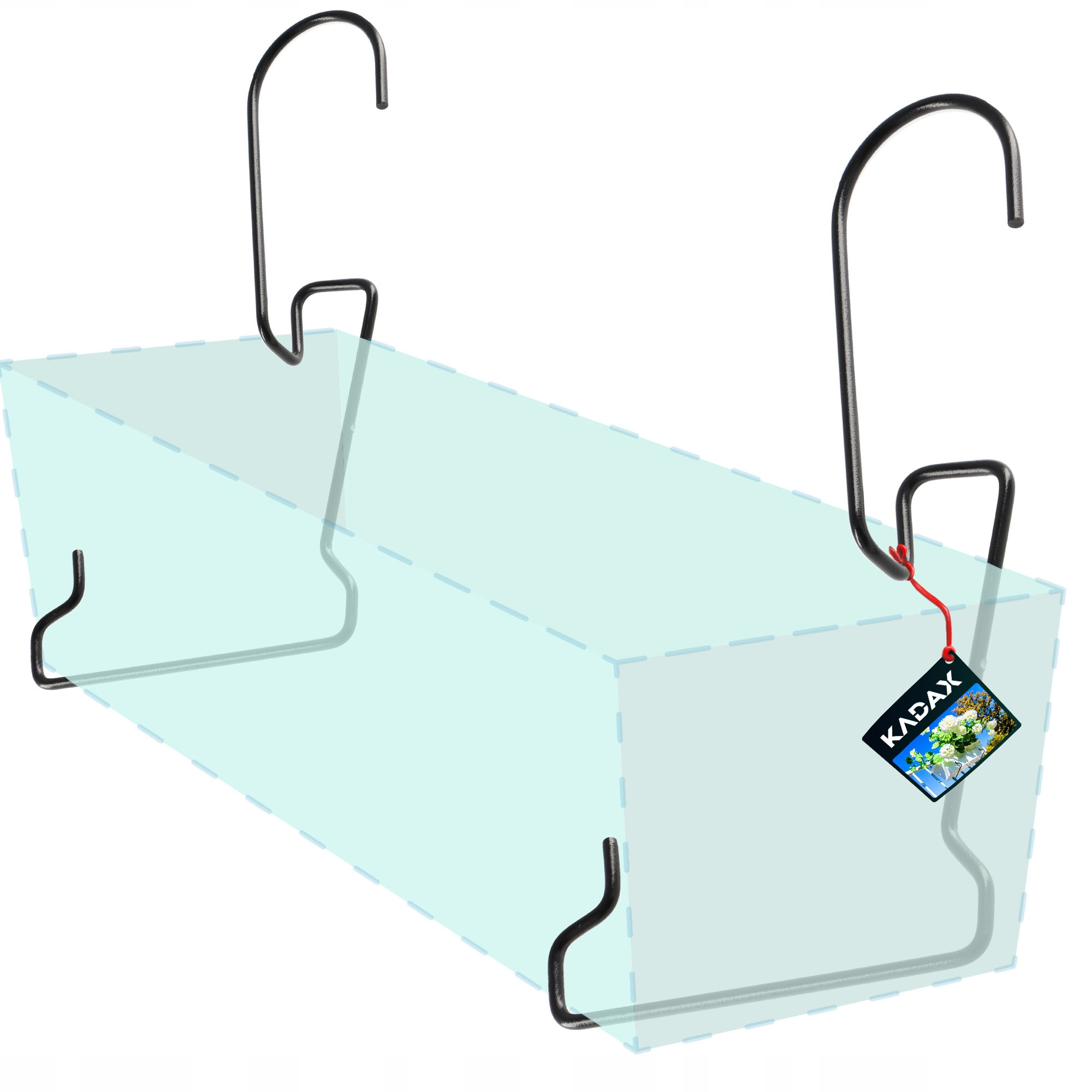 Uchwyt Wieszak Na Skrzynię Balkonową Doniczki
