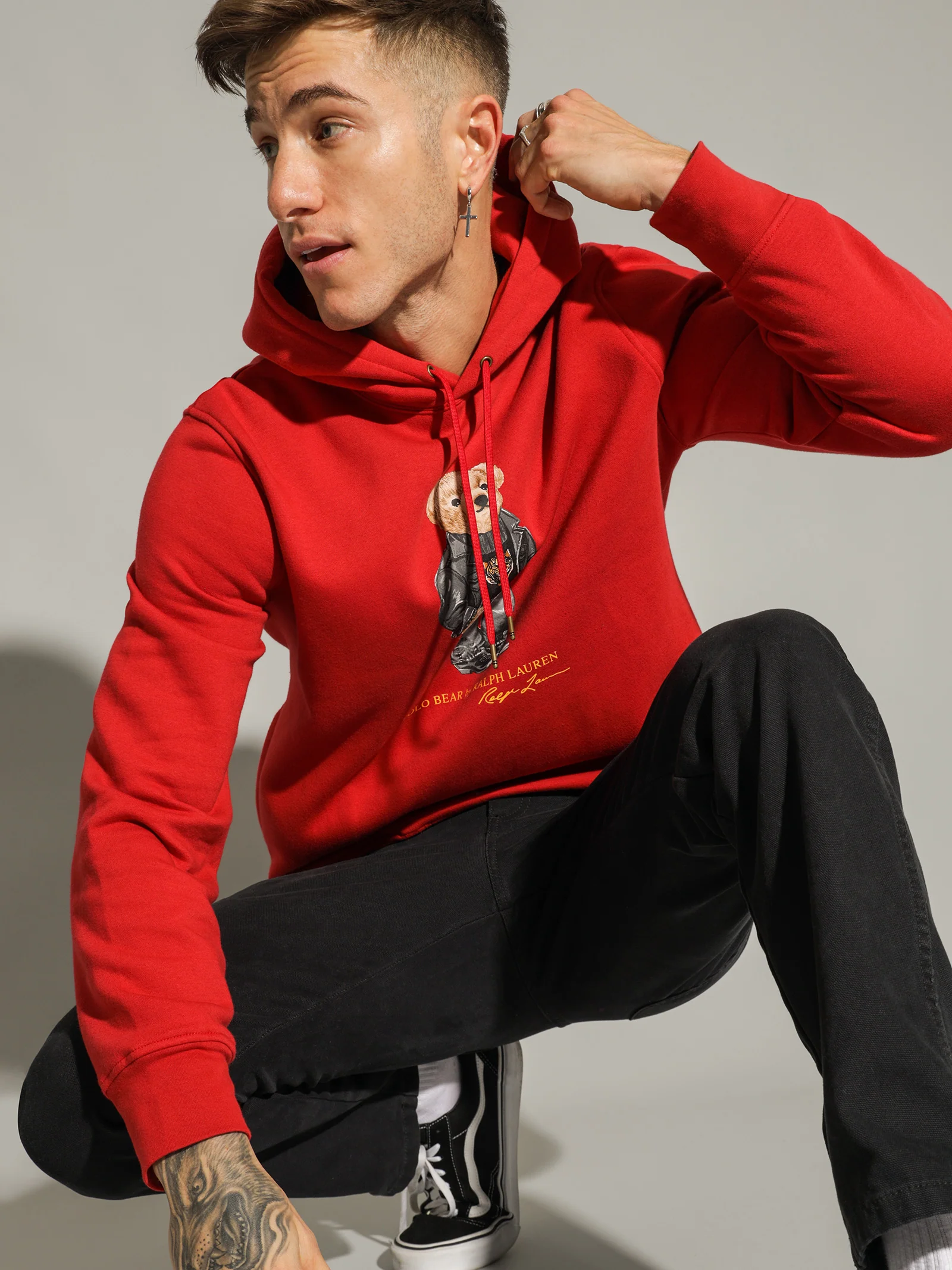Lunar New Year Bear Hoodie