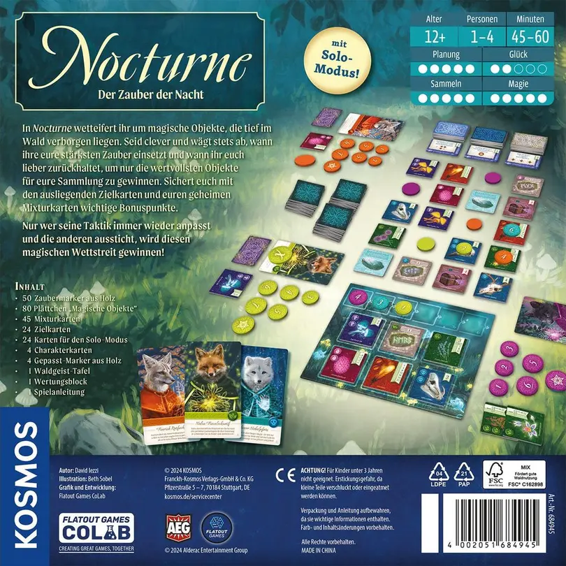 Brettspiel Nocturne