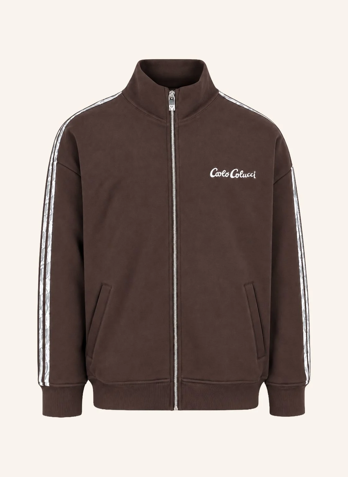 CARLO COLUCCI Sweatjacke - Stripe Club FOSCARO