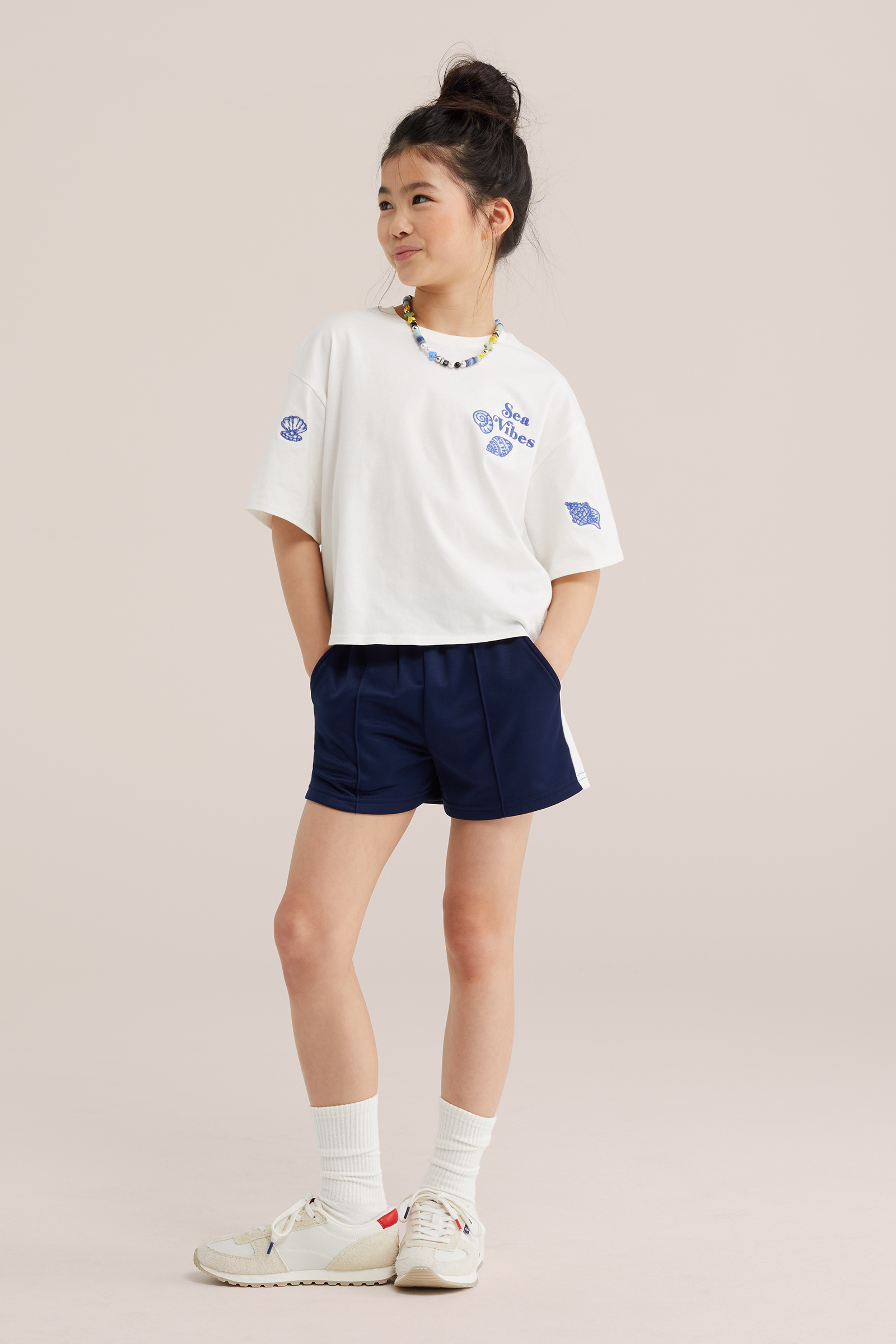Meisjes sweat short