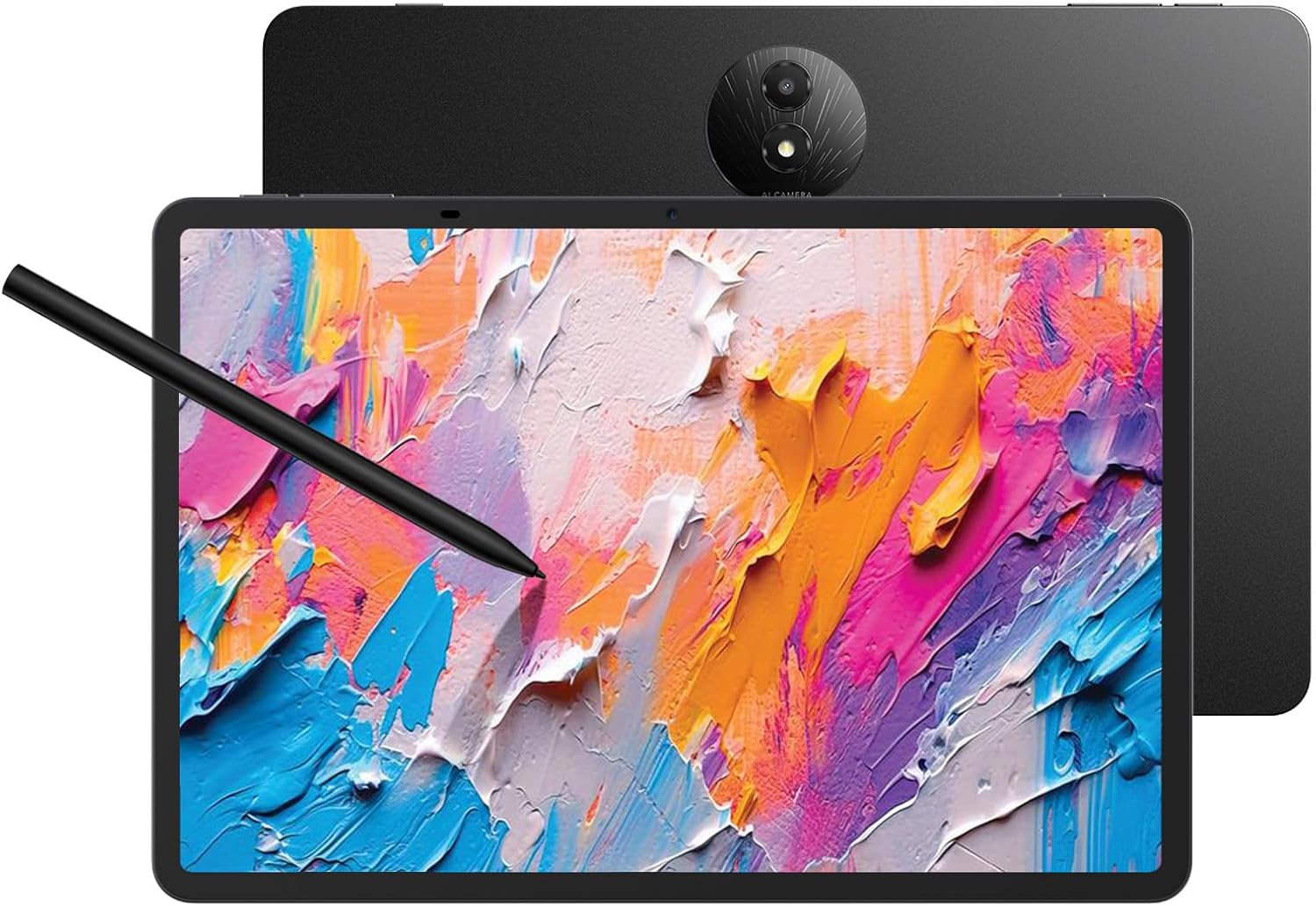 TCL NXTPAPER 11 Plus Android Tablet  11.5 120Hz 2.2K Drawing Pad & Digital Notebook  Stylus Included  NXTPAPER 4.0 Display  AI Tools  8+8GB RAM  256GB Storage  8000mAh Battery  Onyx Black