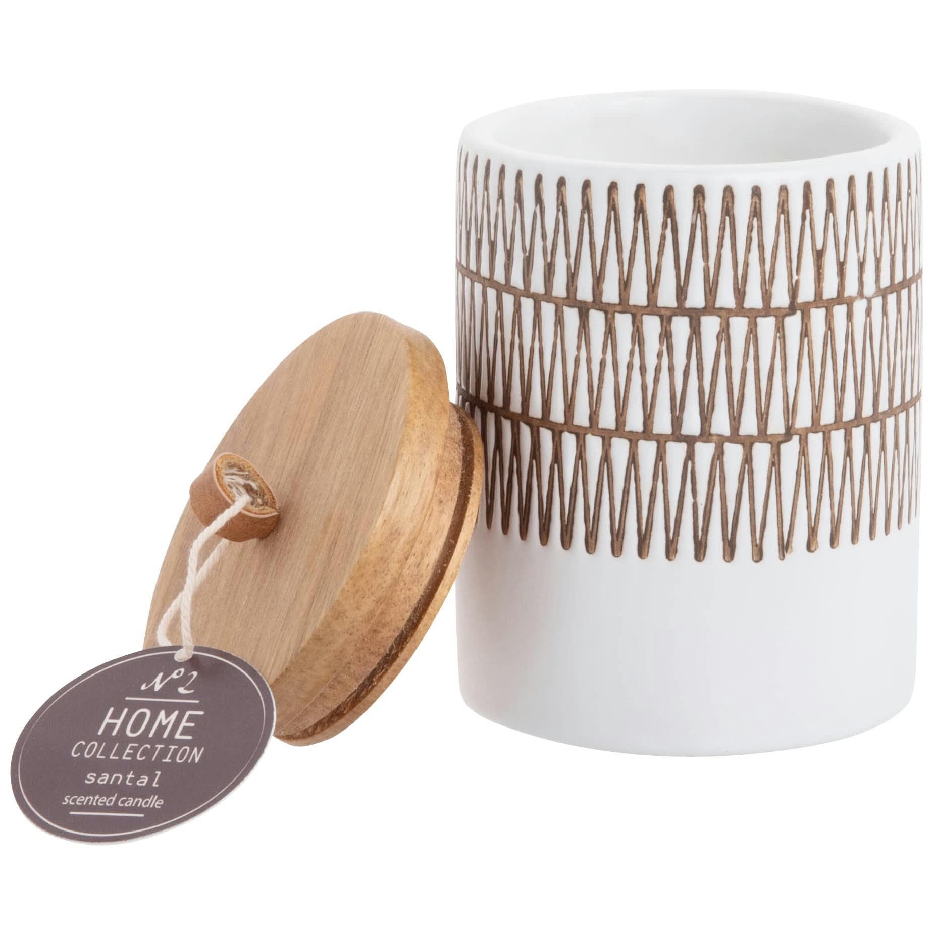 MAROUA - Bougie parfumée en céramique et acacia, 300g