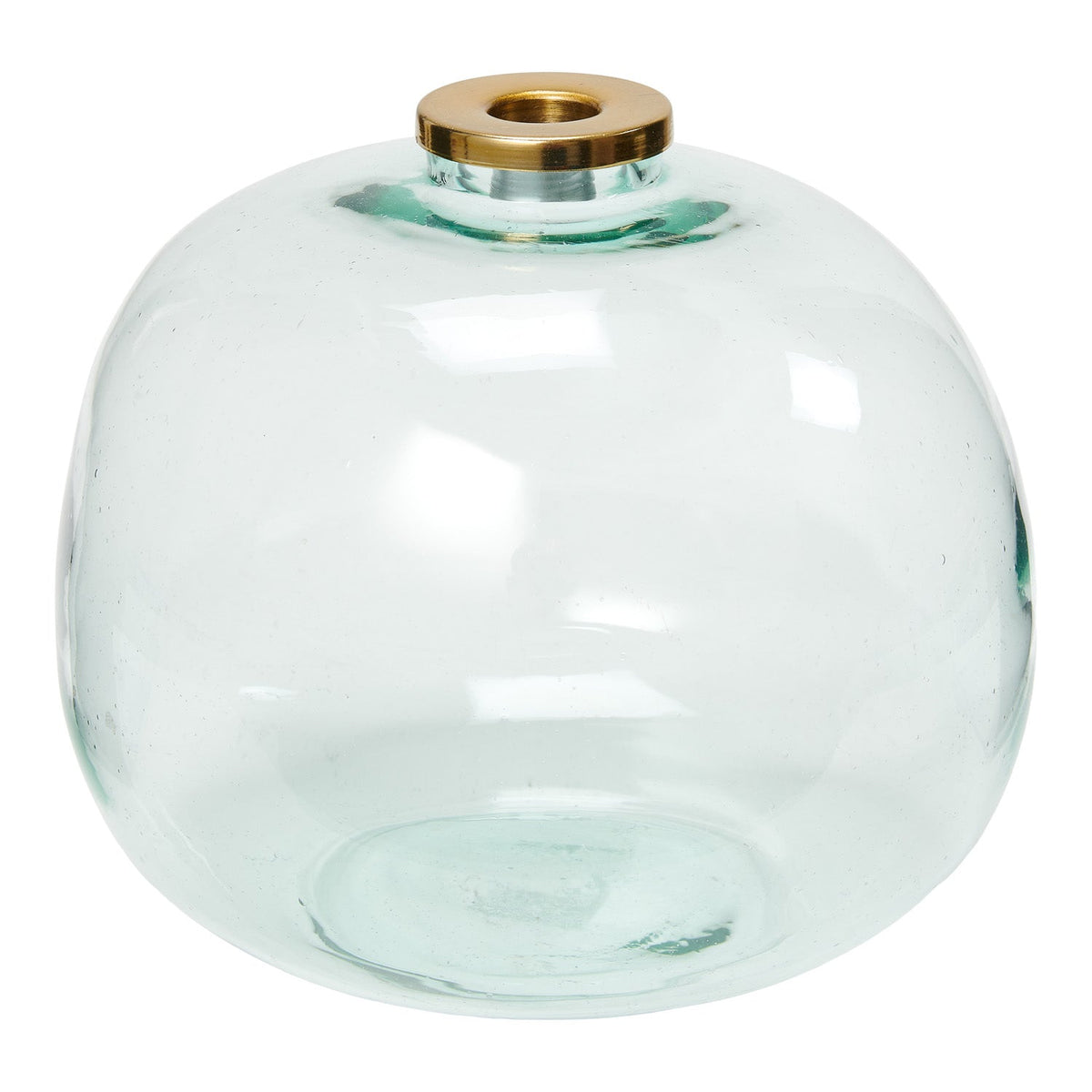 Return to Sender Vaas/ Kandelaar Large recycled glas Happy Booby