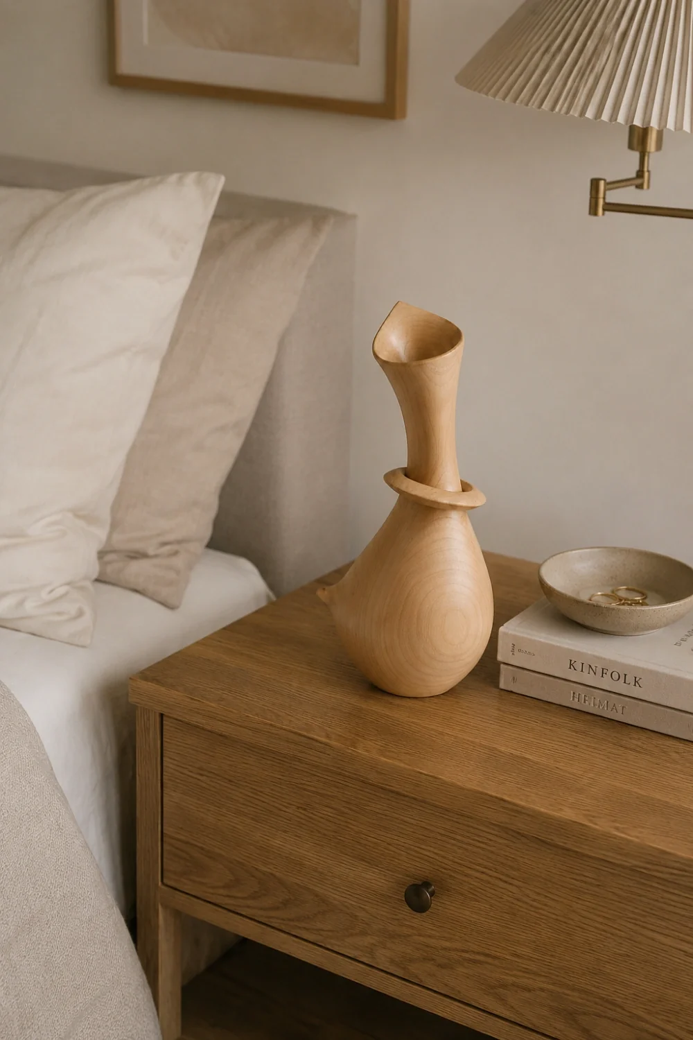 Vase Wood Sculpture #WG119
