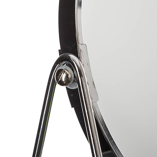 Miroir balancoire avec pieds D17cm Argent - 5Five