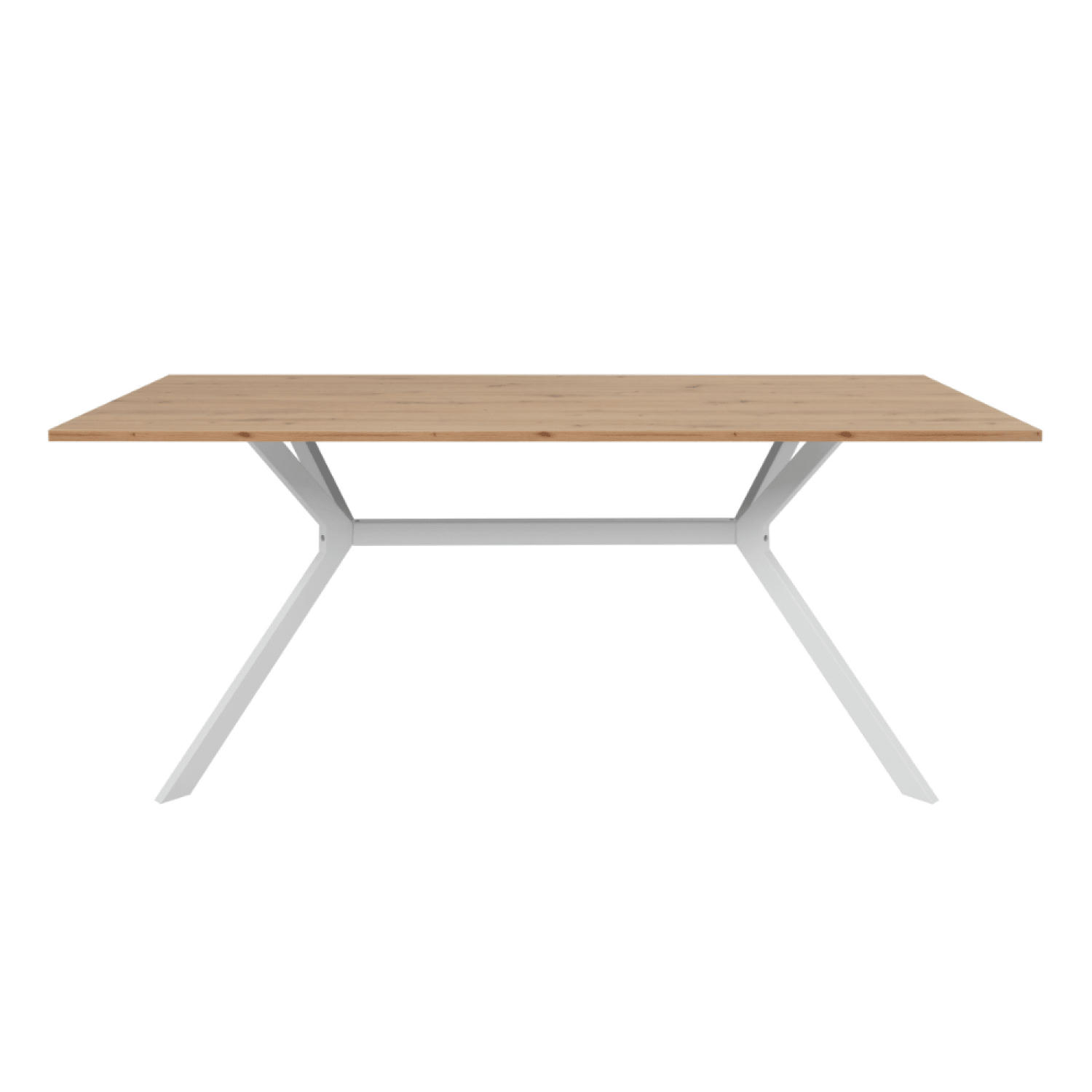 MILES - Table à manger en bois 6 à 8 personnes