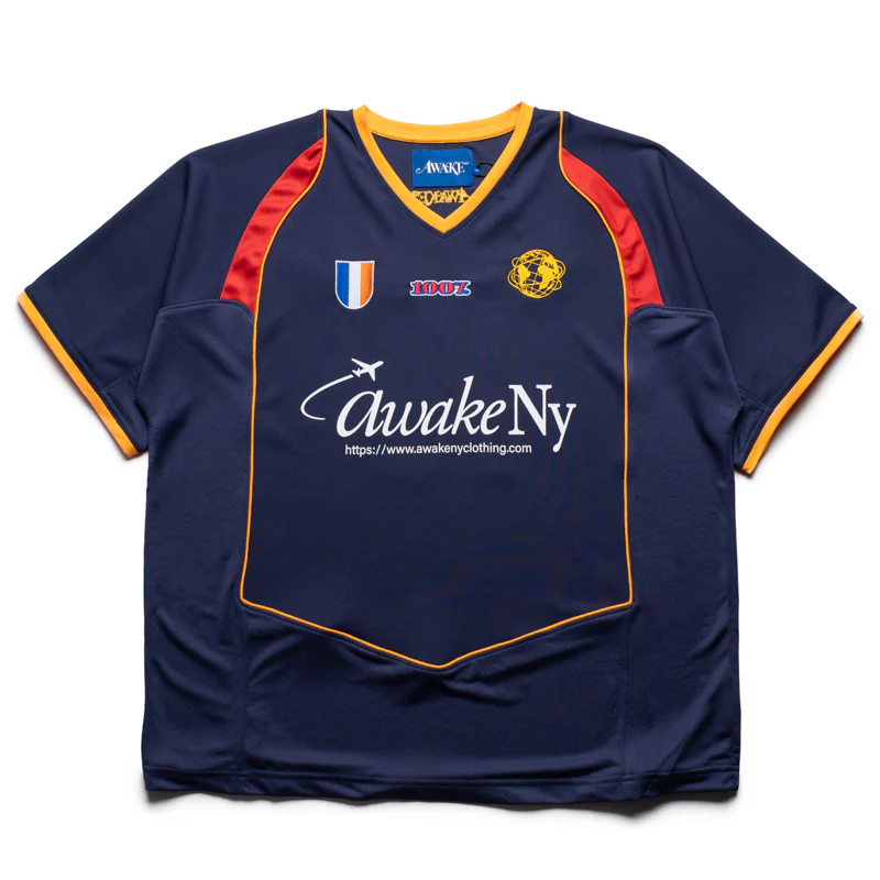 Awake NY Unisphere Warm Up Jersey - Blue