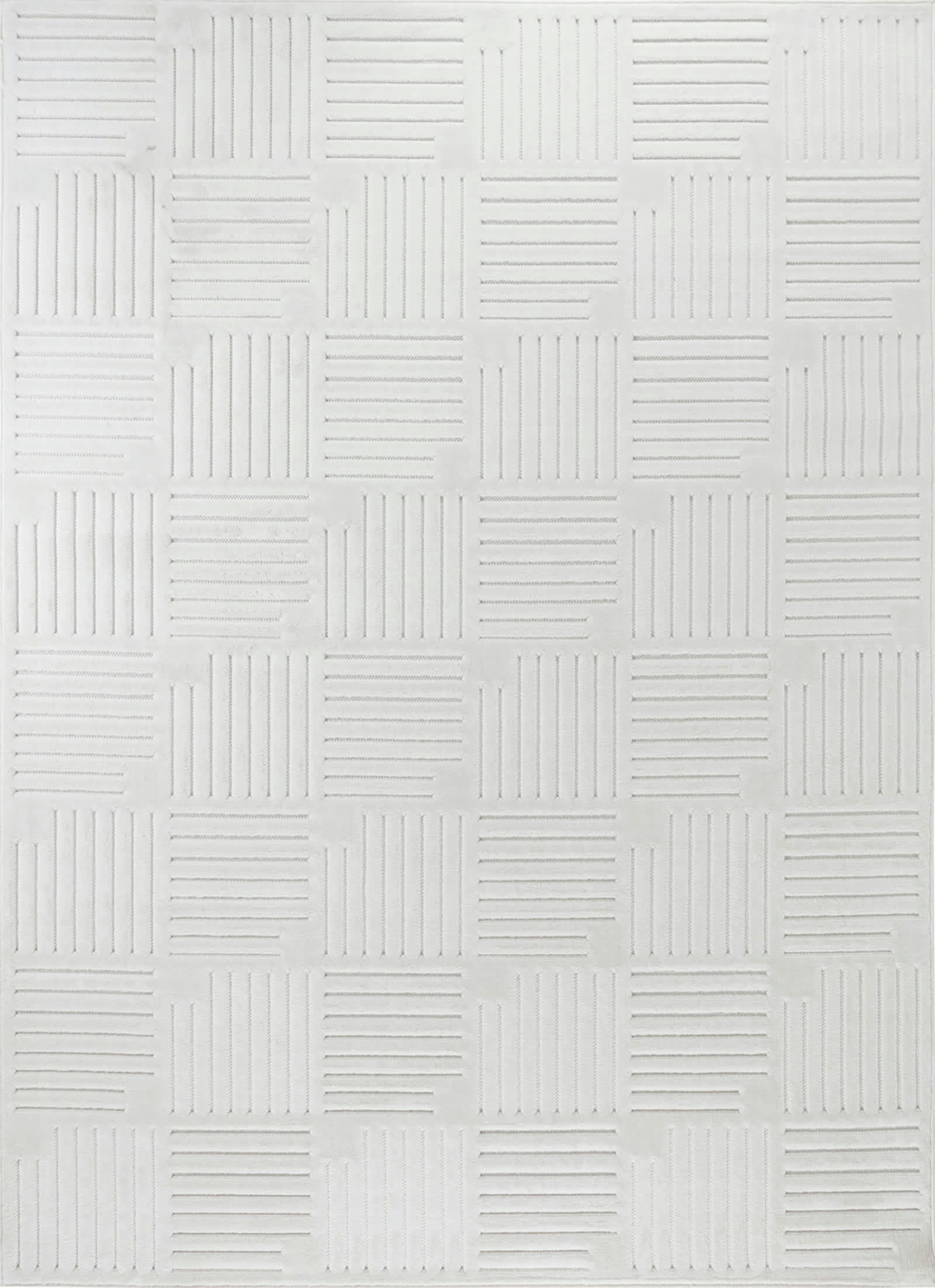 MIDORI - Tapis d'Intérieur/d'Extérieur Hygge Blanc 200x275