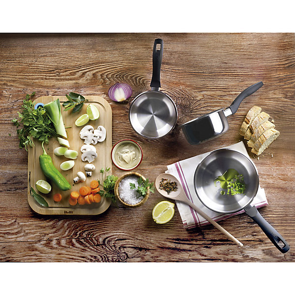 Casserole inox induction 18 cm