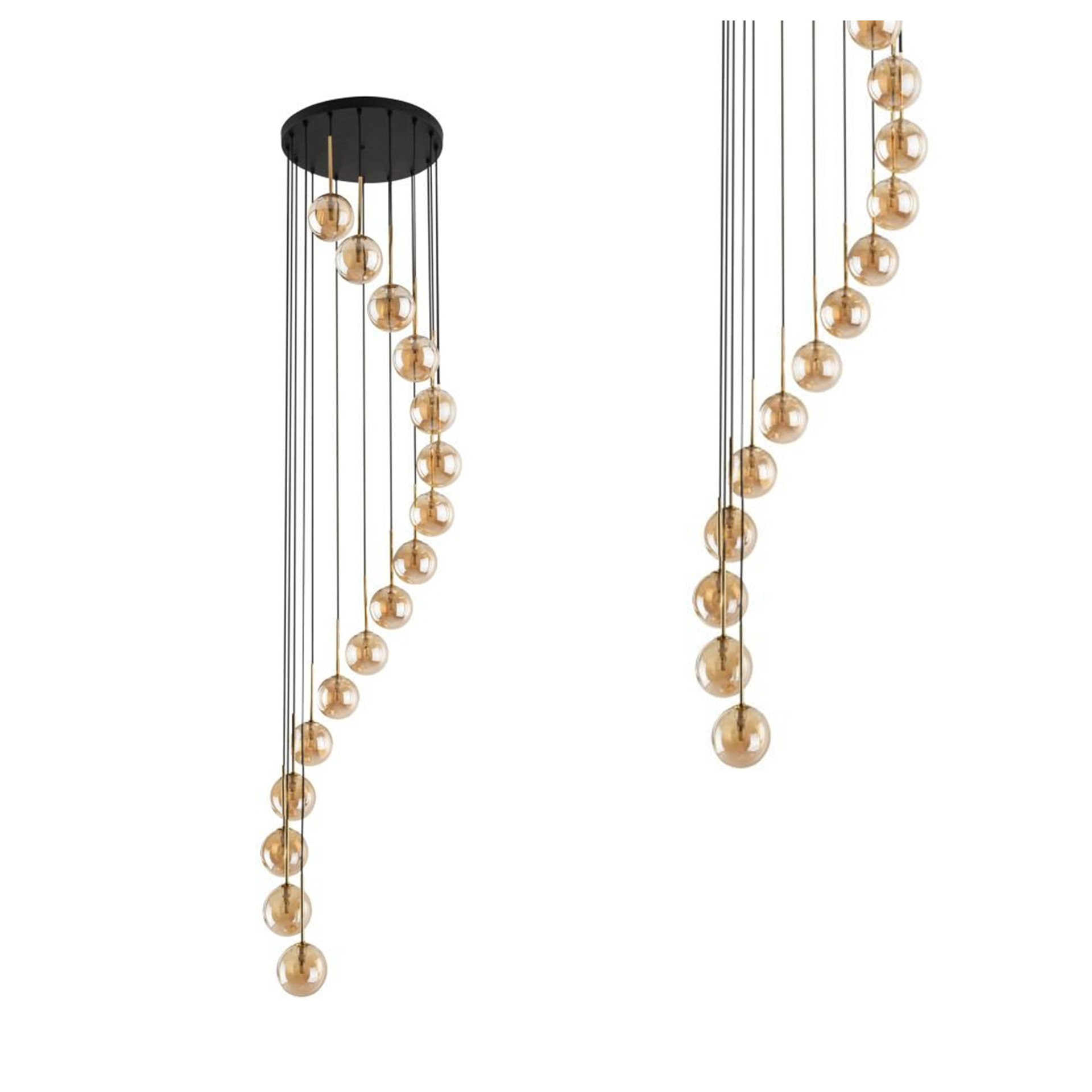 Lampa wisząca AURORA GOLD 6023 TK Lighting