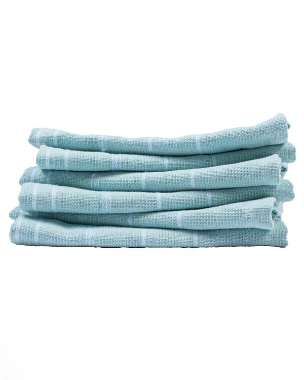 Classic Bath Washcloth Bundle 6 Pack - Seaglass