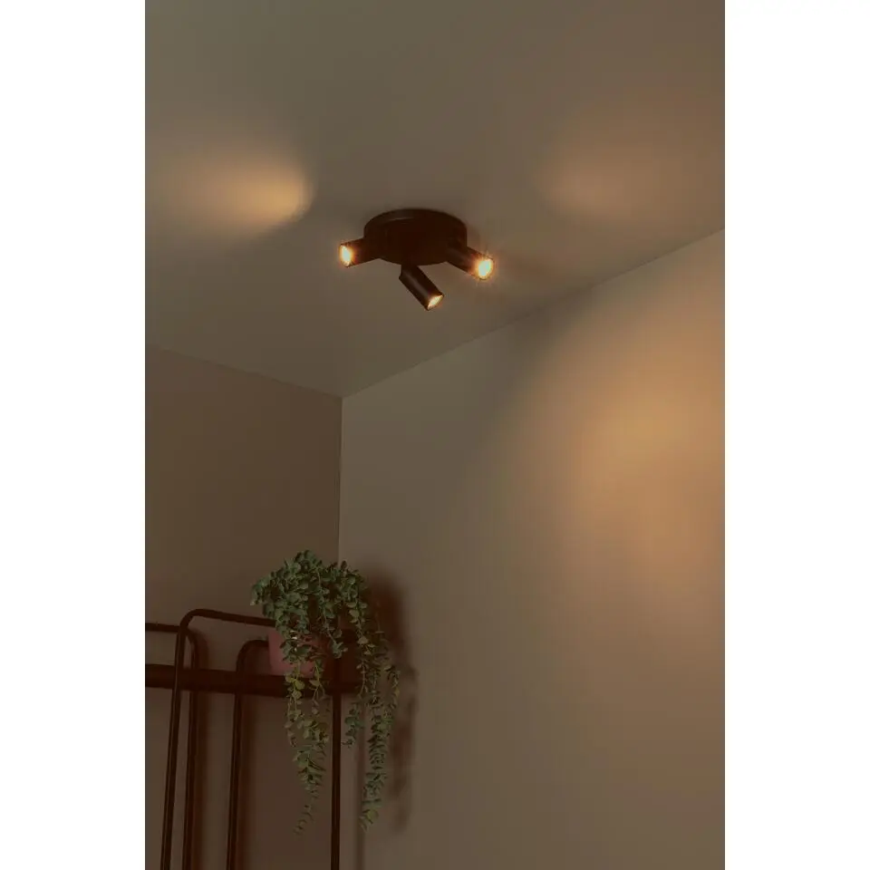 Lucide RITMO Plafondspot - Zwart