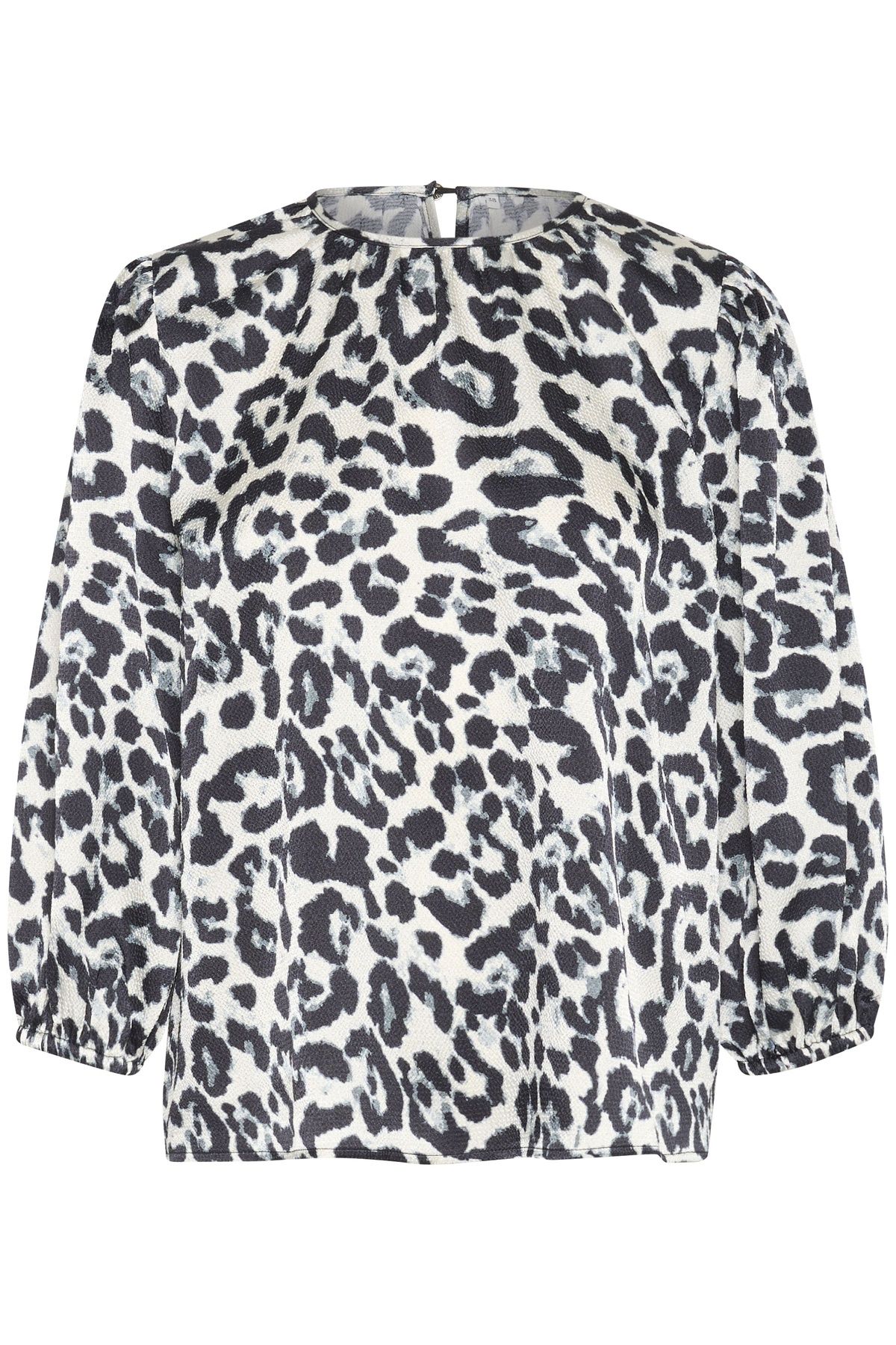 Kaffe KAroxy Blouse Round Neck 3/4 Sleeve