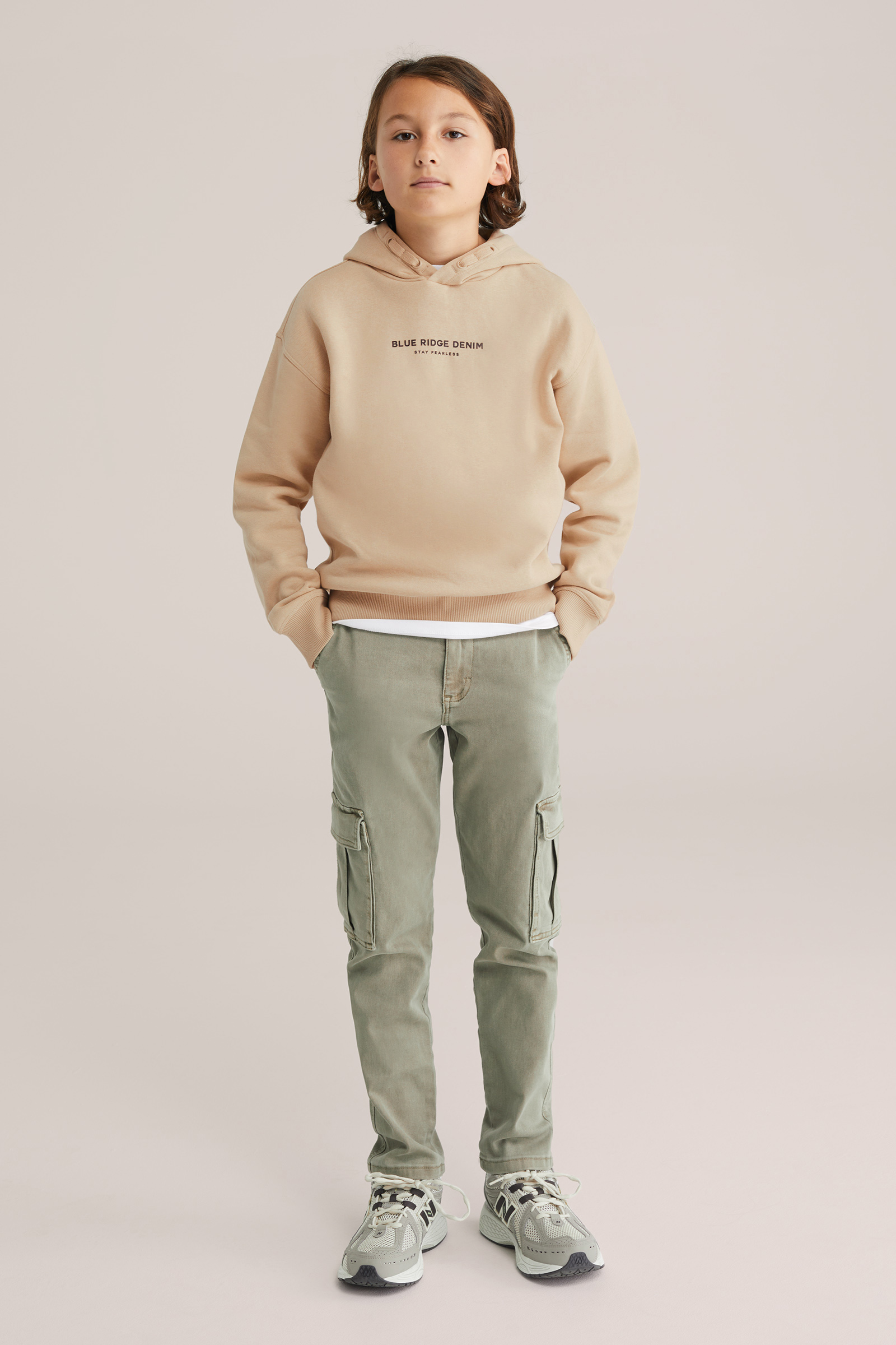 Jongens hoodie met print