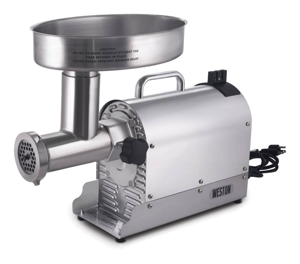 Weston Pro Series™ #12 Stainless Steel Meat Grinder