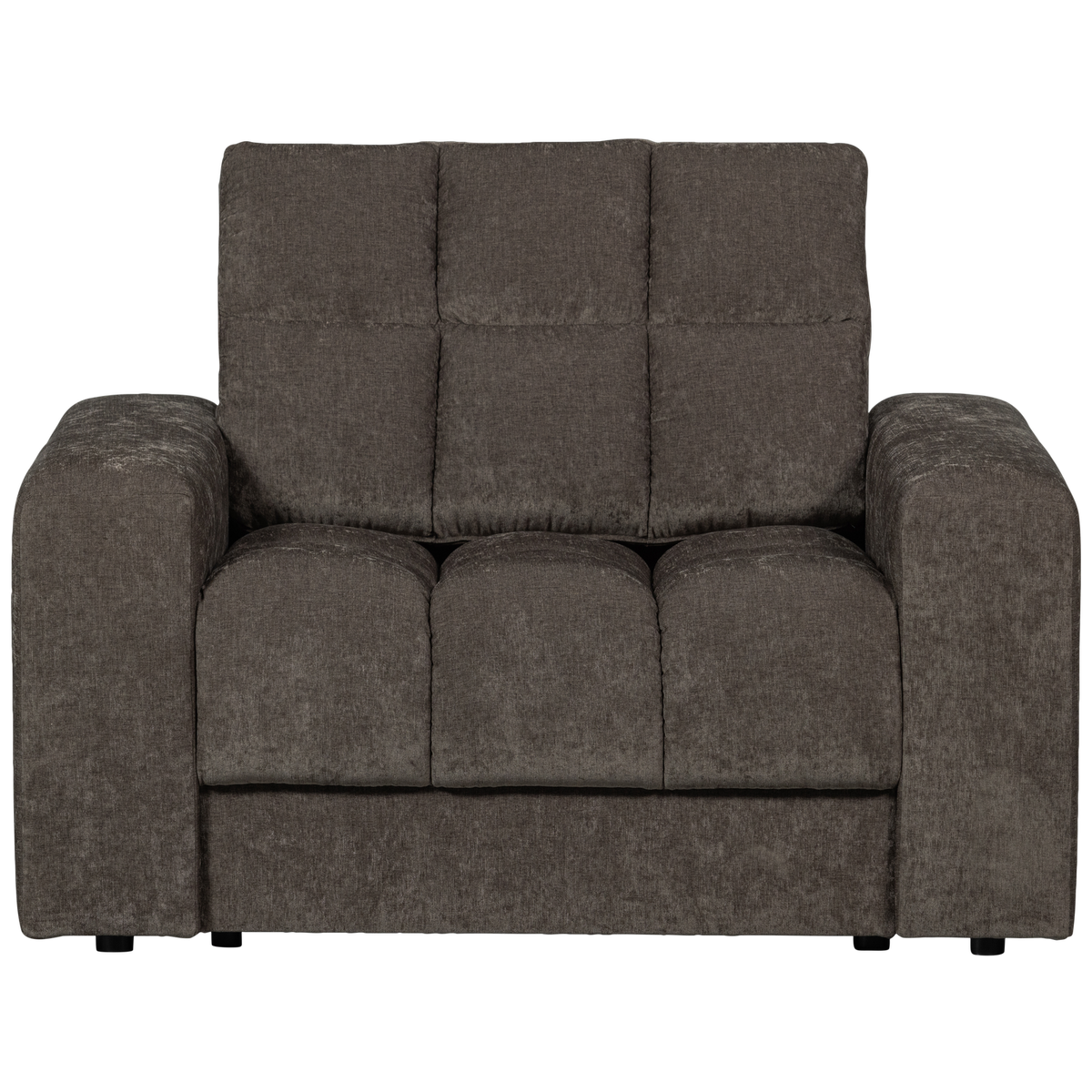 WOOOD fauteuil Second Date - Vintage - Warm Grijs - 78x103x99