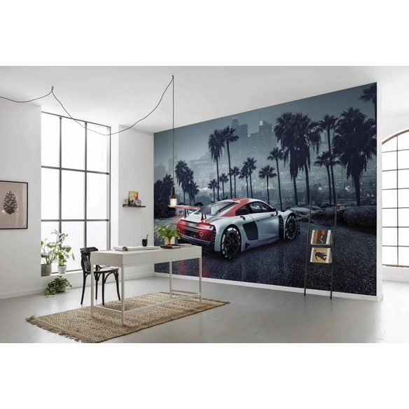 Papiertapete »Audi R8 L.A.«, Breite: 368 cm, inkl. Kleister