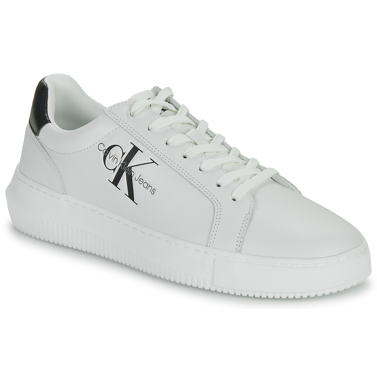 Calvin Klein Jeans - CHUNKY CUPSOLE MONO LTH - White / Black