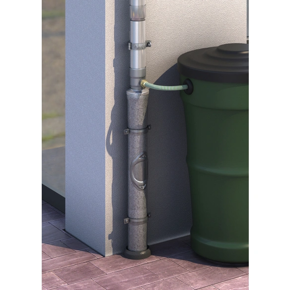 Fallrohrverbinder »Dachentwässerung«, Aluminium, Länge: 10.2 cm