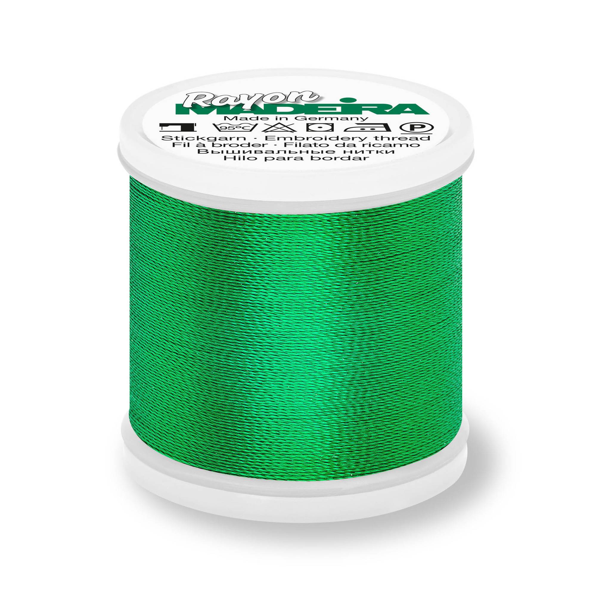 Madeira Christmas Green Rayon 40 Thread 200m (1051)