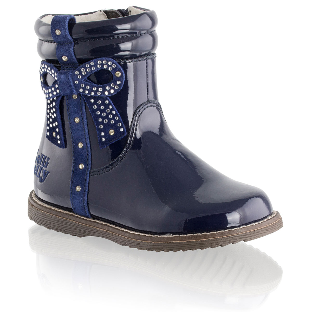 Russell & Bromley LK FELICIA Bow Trim Zip Boot