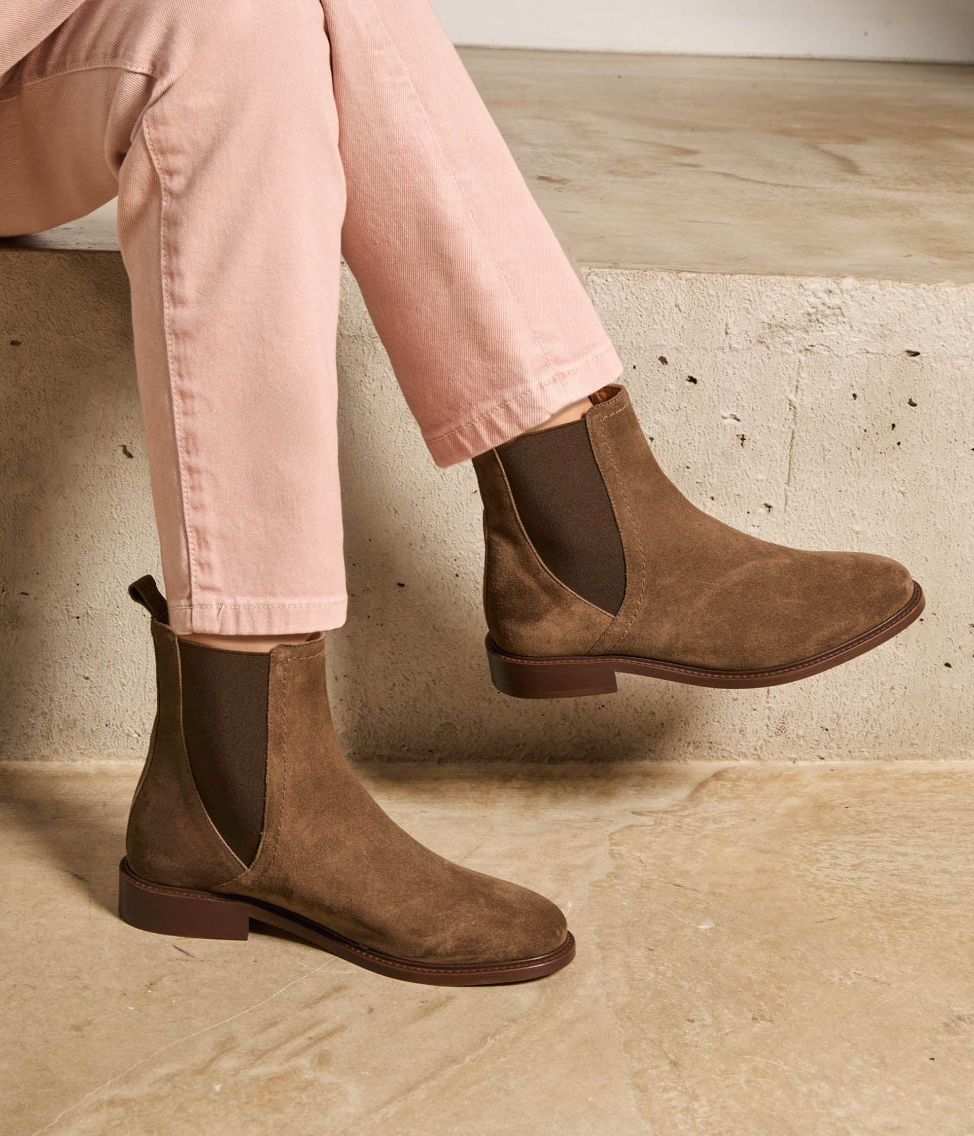 Chelsea boots taupe Artemis