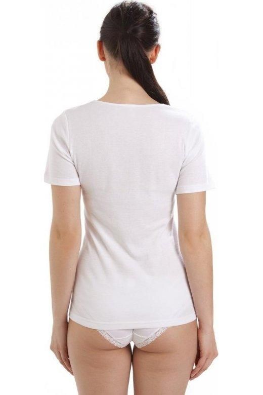 Camille 100% Cotton Ultra Comfort Short Sleeve Vest