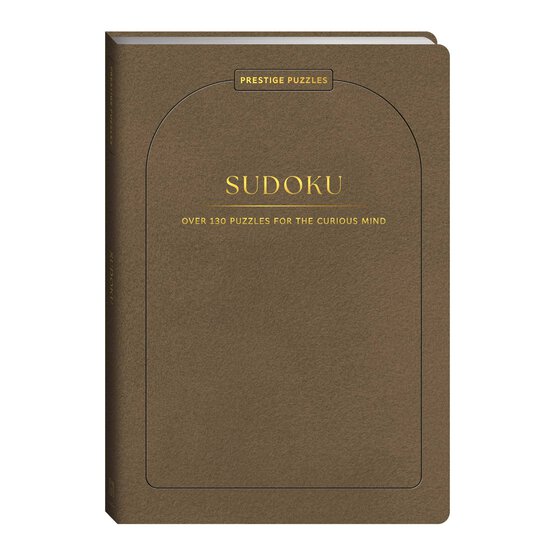 Faux Suede Sudoku Puzzle Book