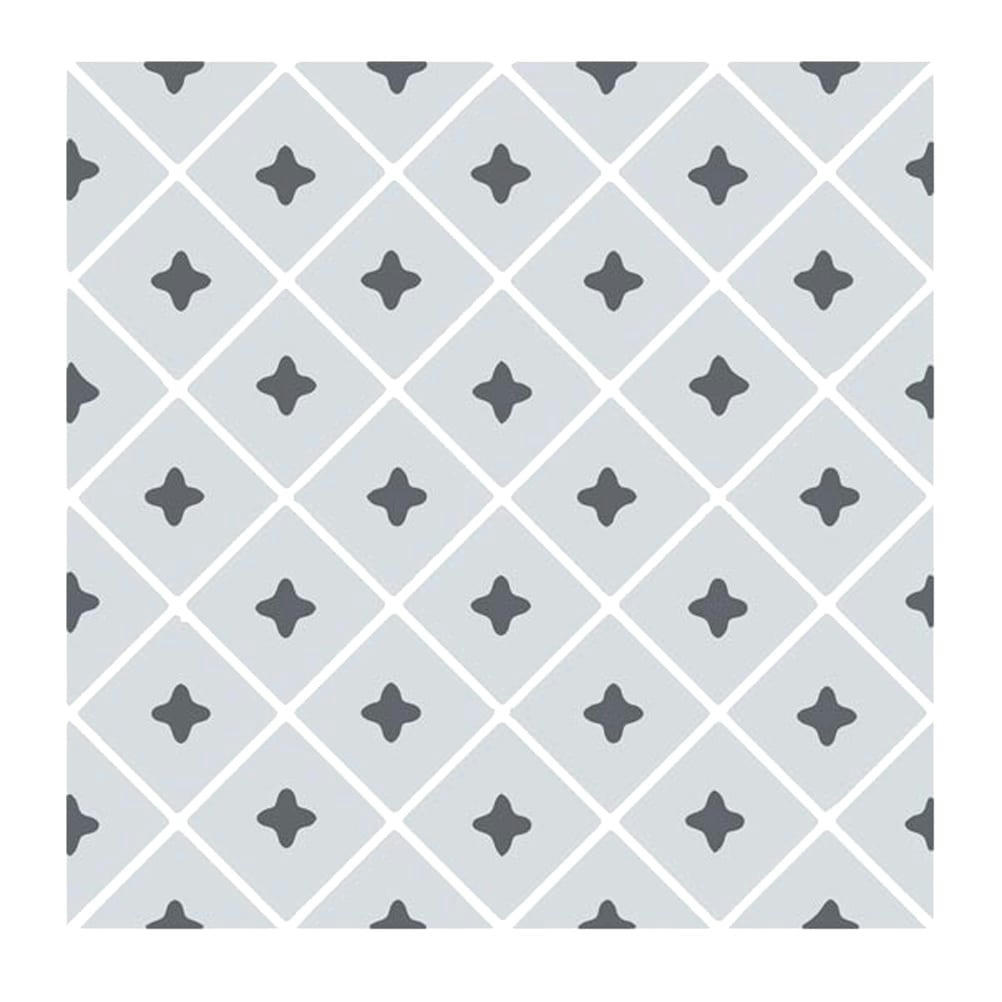 CARREAUX - 6 stickers à carreaux de ciment 15x15cm