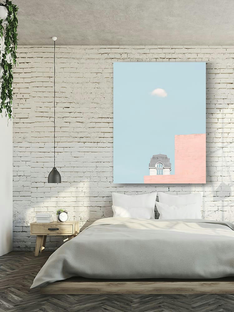 SCÈNE URBAINE - Photographie d'art de Laura Sanchez 60x80 cm sur alu