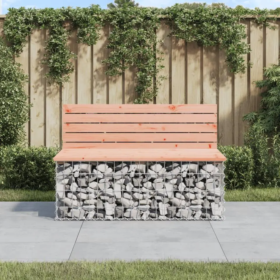 vidaXL - Tuinbank schanskorfontwerp - Massief douglashout - 103x70x65 cm