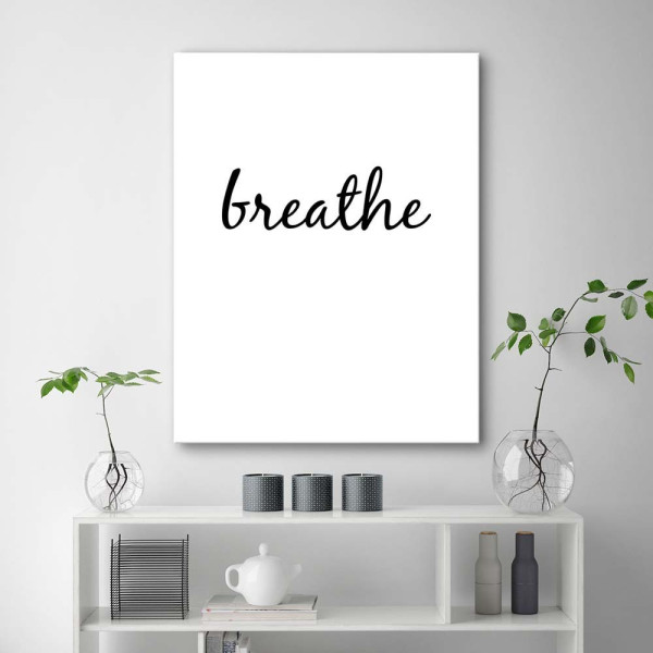 Feeby Obraz na płótnie Breathe 40x60