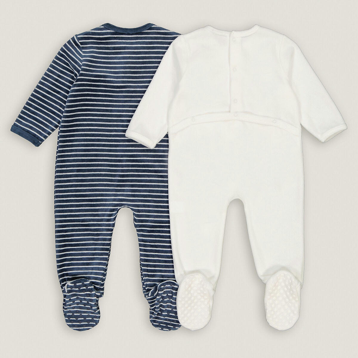 Lot de 2 pyjamas en velours
