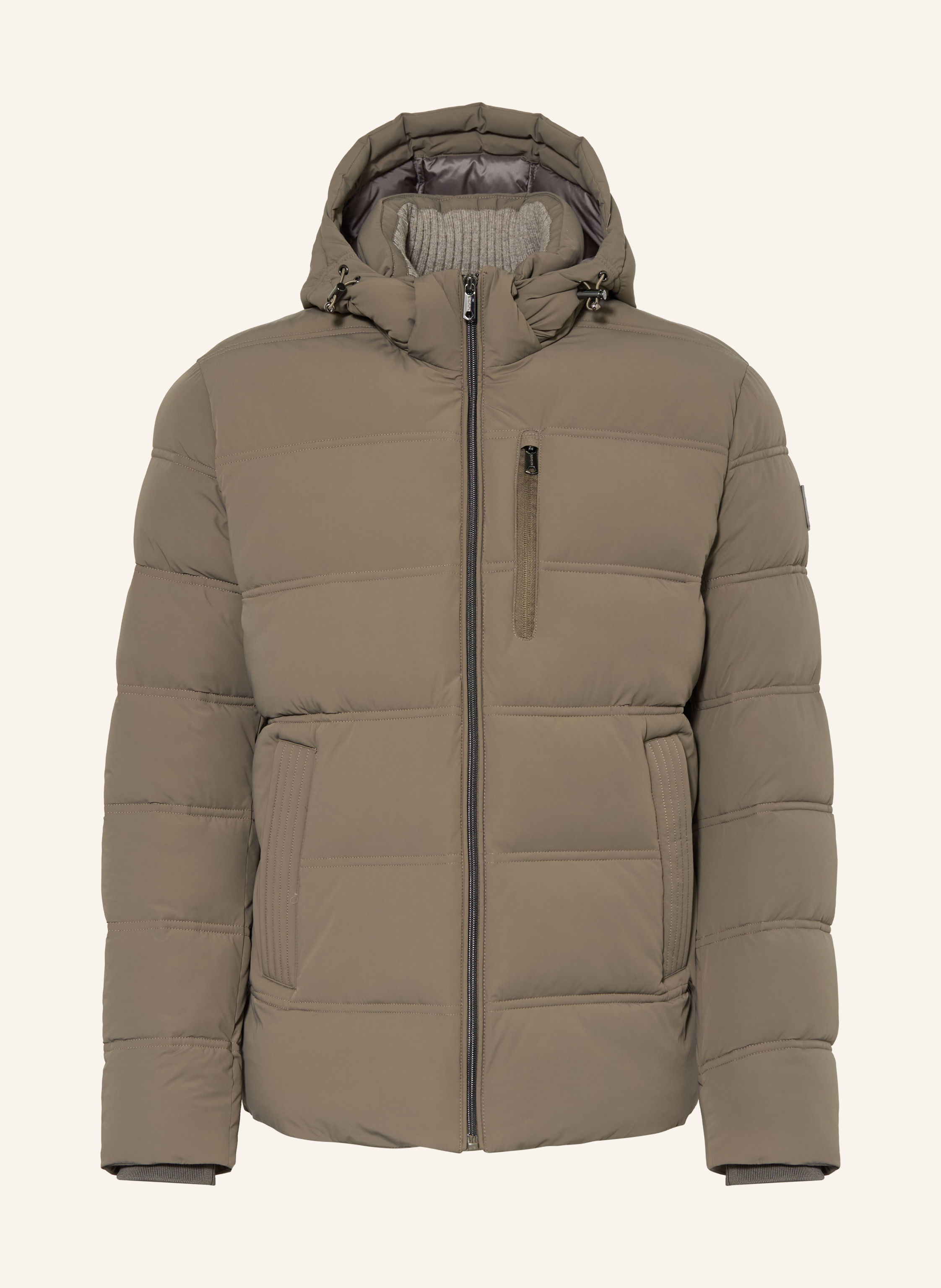 MILESTONE Steppjacke MSSILENO mit abnehmbarer Kapuze