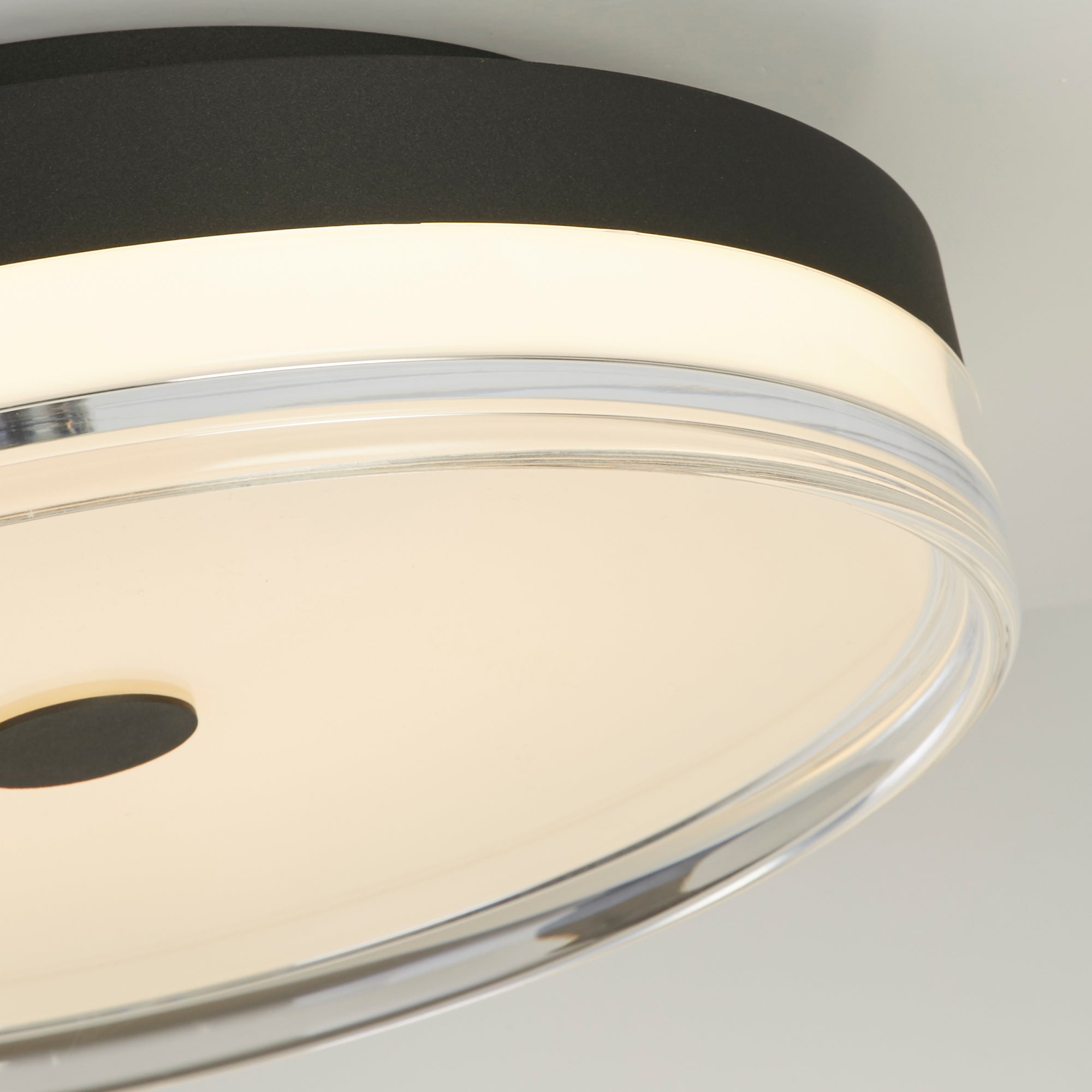 Searchlight Cyprus Plafondlamp Ø 40 cm - Zwart