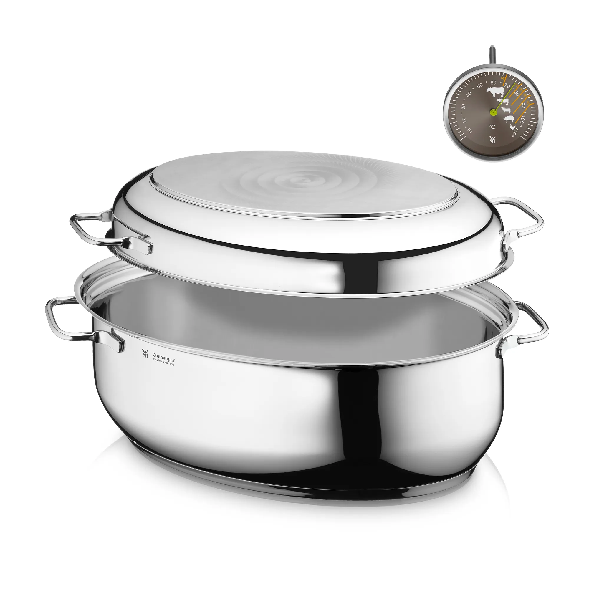 WMF Oval Roaster with Thermometer
