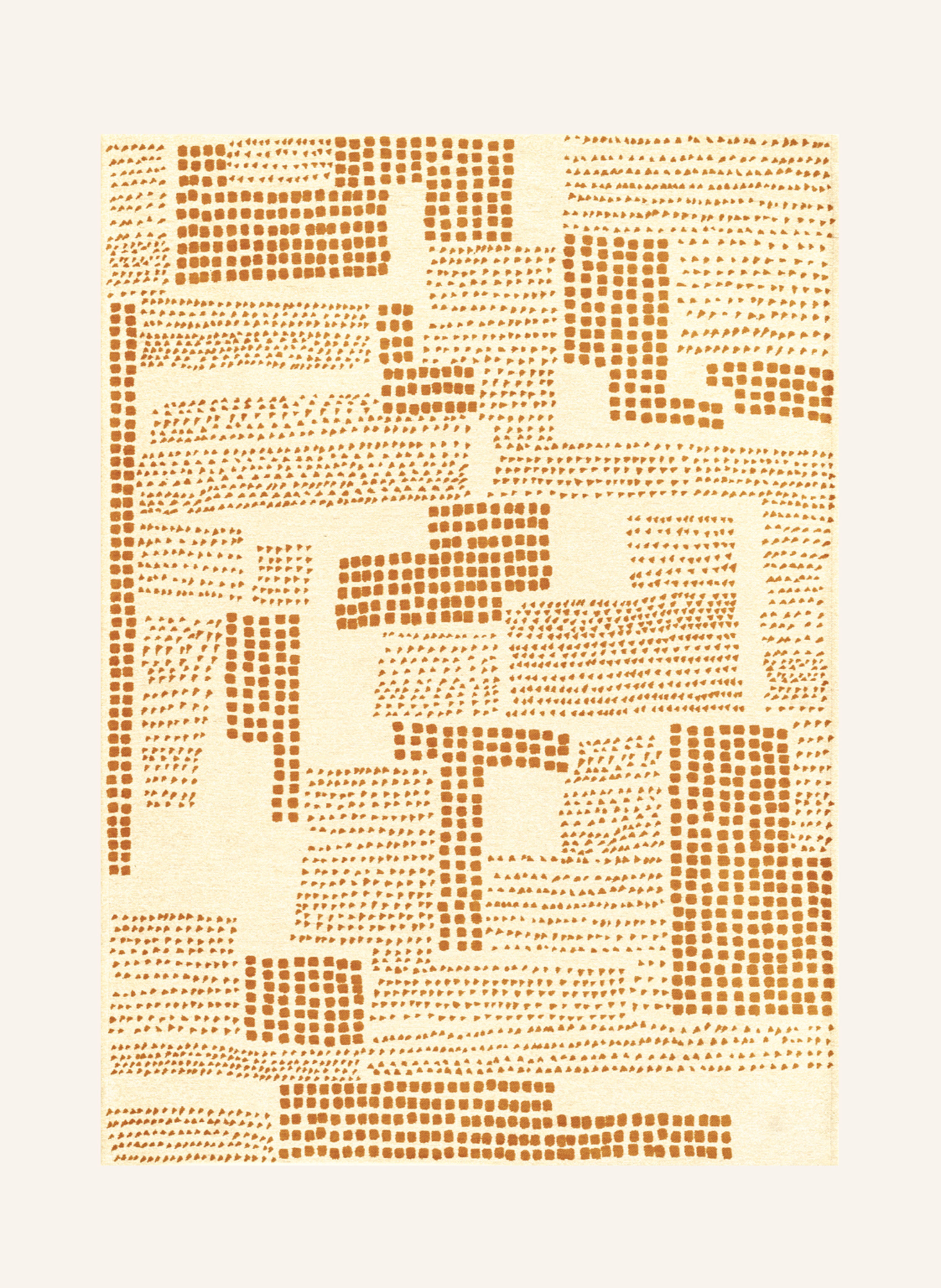louis de poortere Teppich GALLERY CUBIK