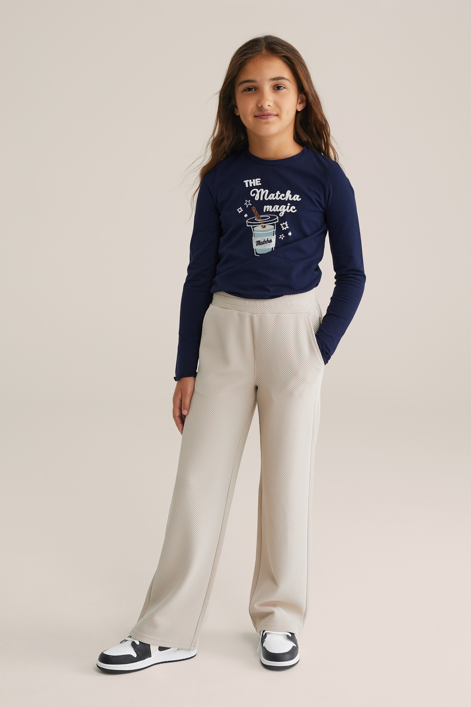 Meisjes T-shirt met opdruk