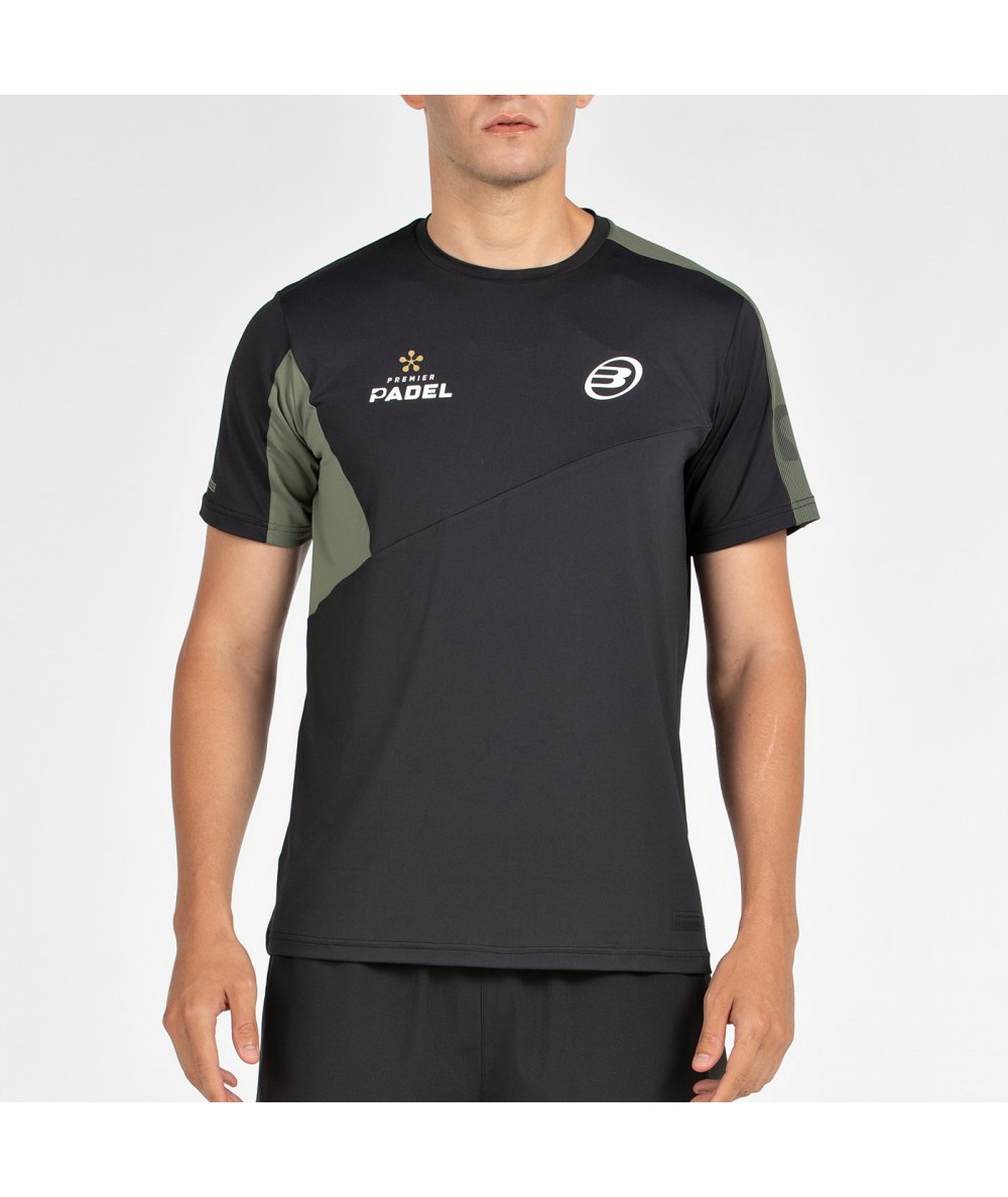 CAMISETA BULLPADEL POCATE NEGRO