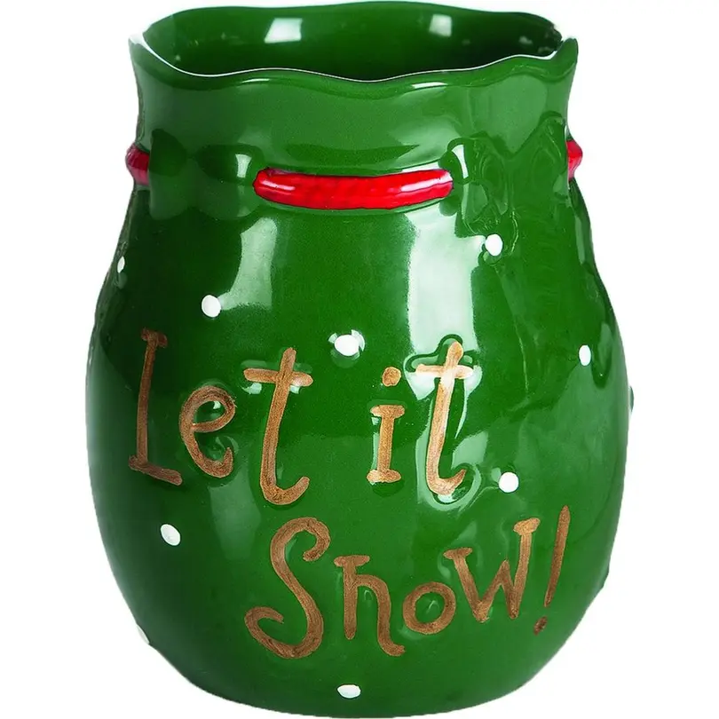 Zahnputzbecher XMAS Let it Snow