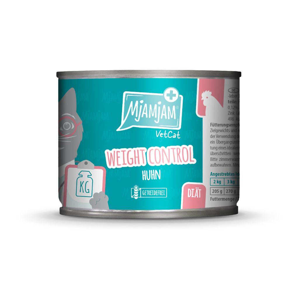 MjAMjAM VetCat Weight Control 6 x 200g